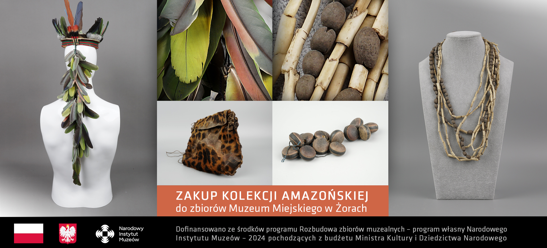 Zakup kolekcji amazońskiej do zbiorów Muzeum Miejskiego w Żorach