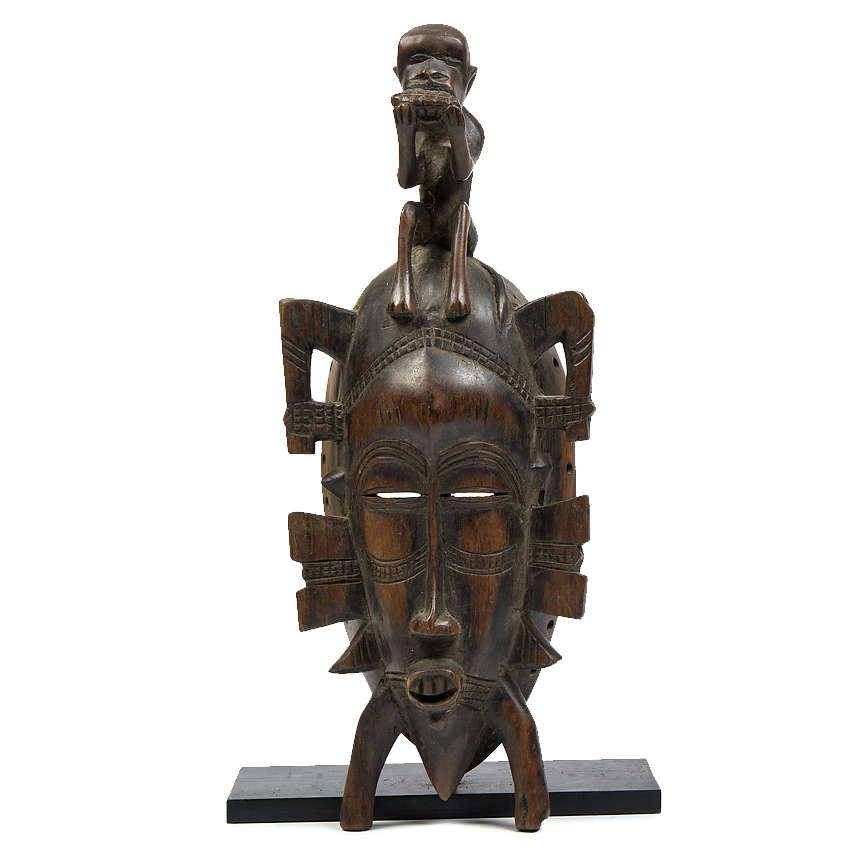 Maska ludu Senufo, sygnatura MŻo/A/3566