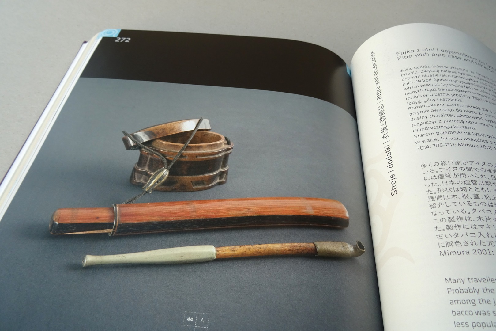 Świat Ajnów, katalog