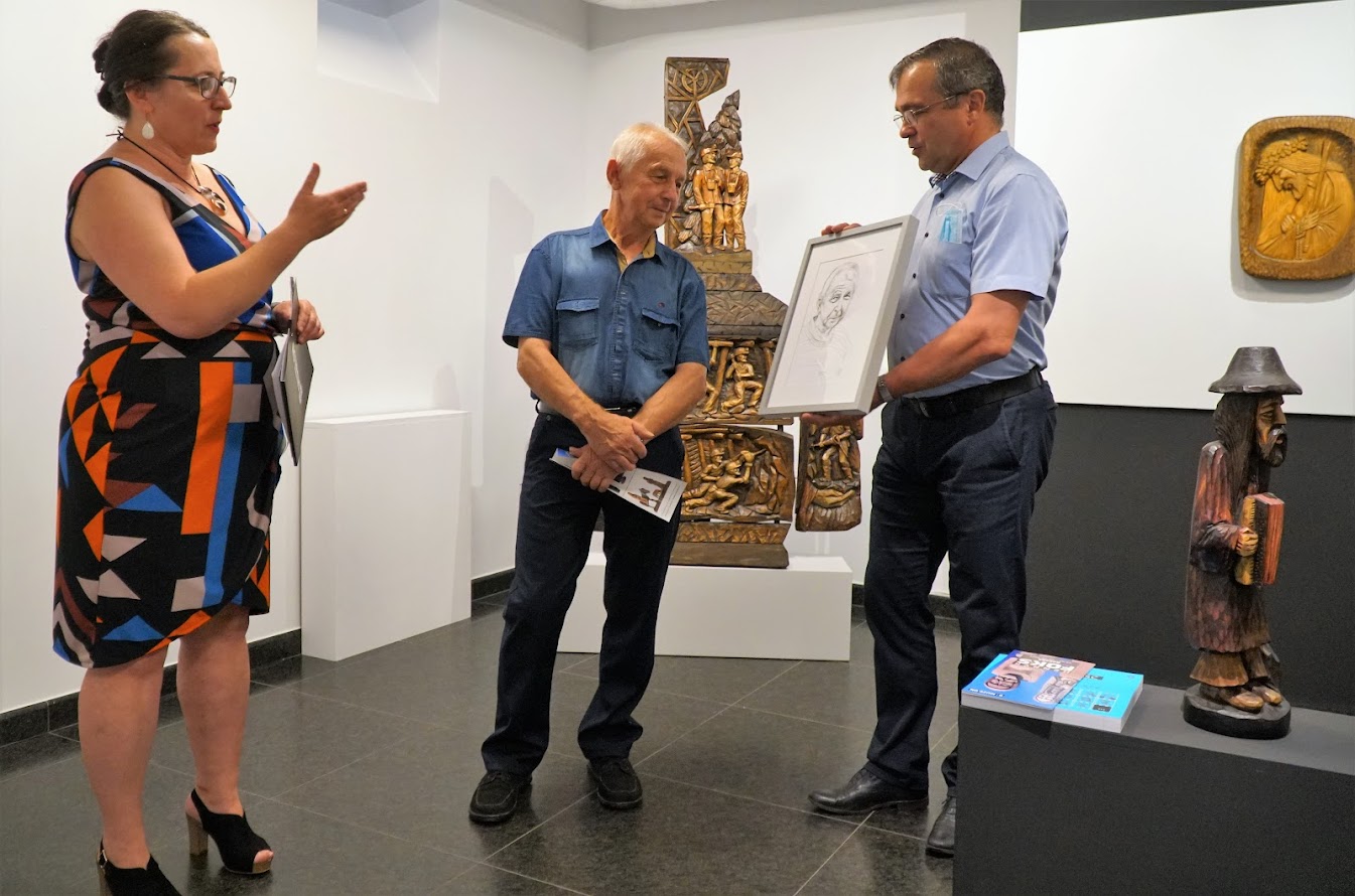 Anna Flaga, Henryk Foks, Lucjan Buchalik. Wernisaż wystawy – Muzeum Miejskie w Żorach. 29.07.2021