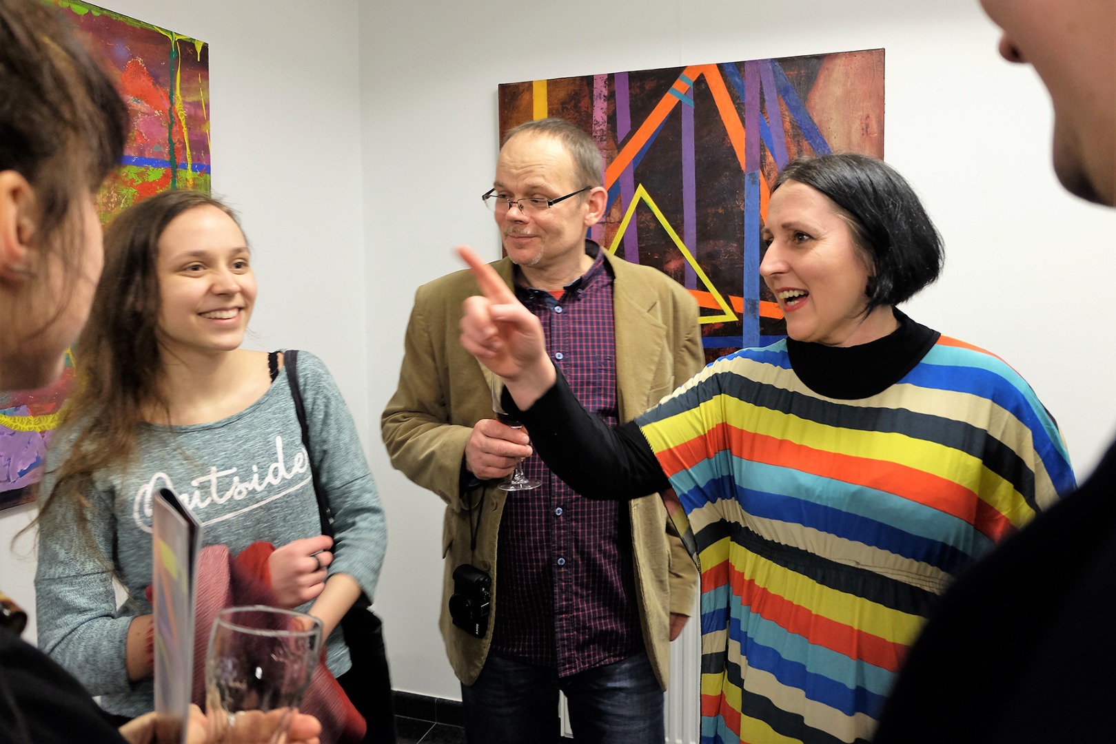 Wernisaż wystawy Architektura sztuki w Żorach - Anna Flaga