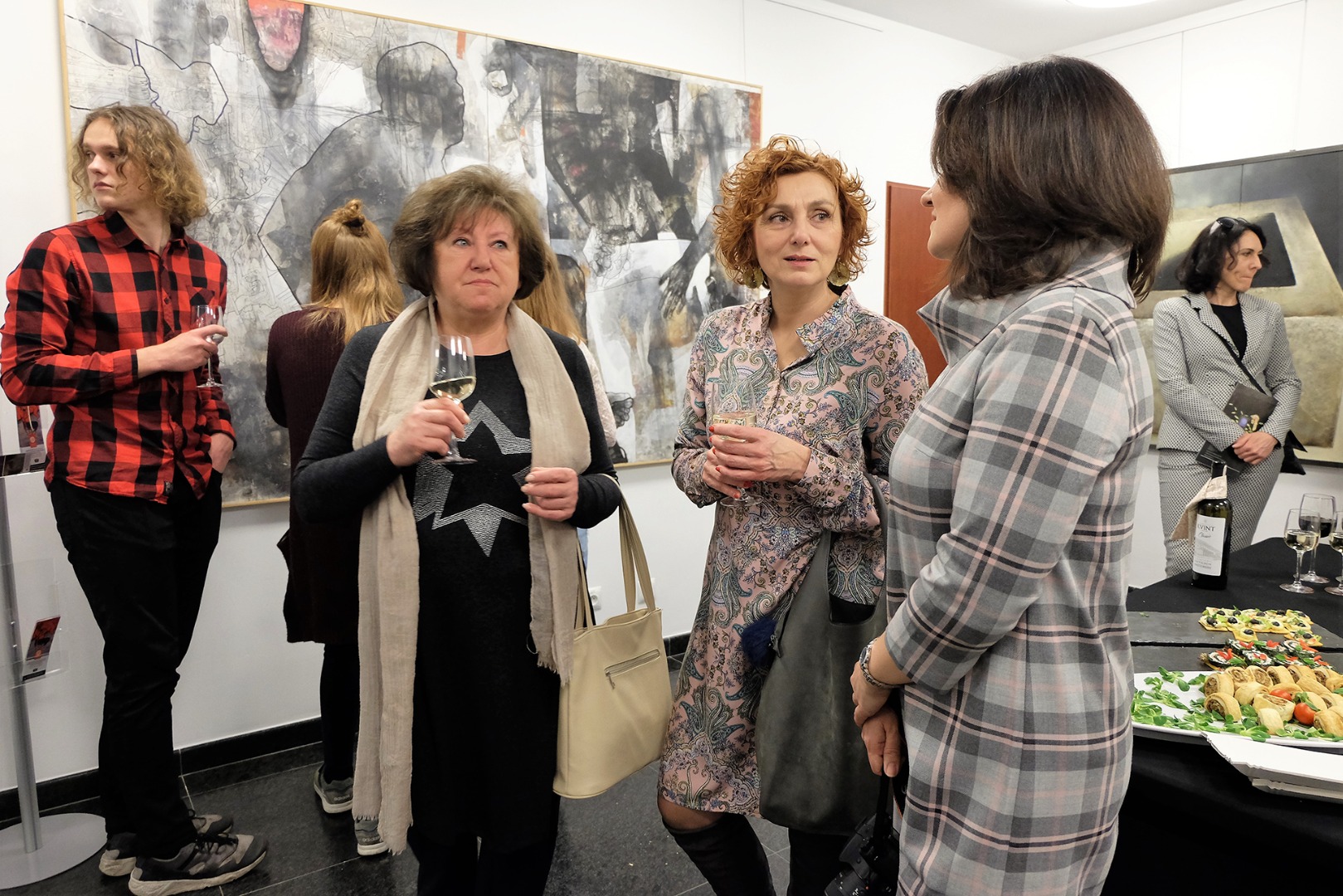 Wernisaż wystawy Architektura sztuki w Żorach